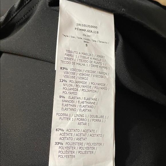 Max Mara women’s Black viscose open face duster/blazer with pockets - Picture 8 of 11